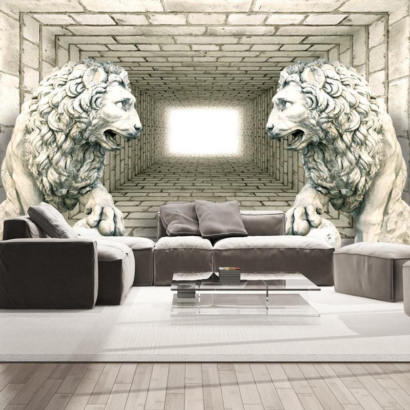 34,00 € Fotobehang - Chamber of lions