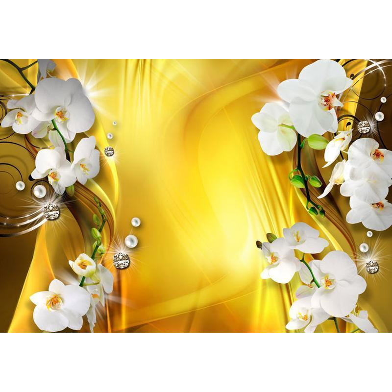 34,00 € Wall Mural - Orchid in Gold