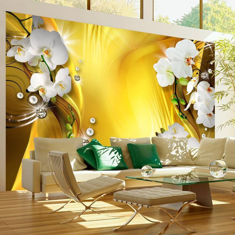 34,00 € Fotomural - Orchid in Gold