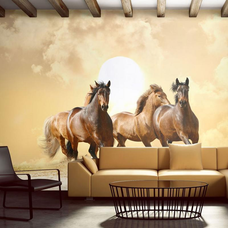 73,00 € Fotobehang - Running horses