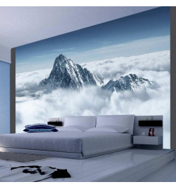 73,00 € Fotobehang - Mountain in the clouds
