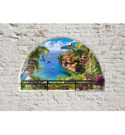 Mural de parede - Window in Paradise