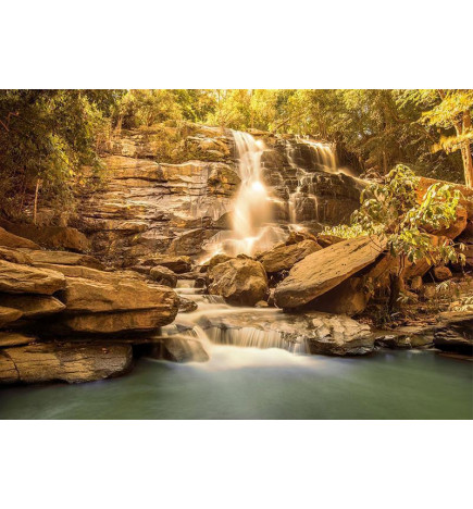 Foto tapete - Sunny Waterfall