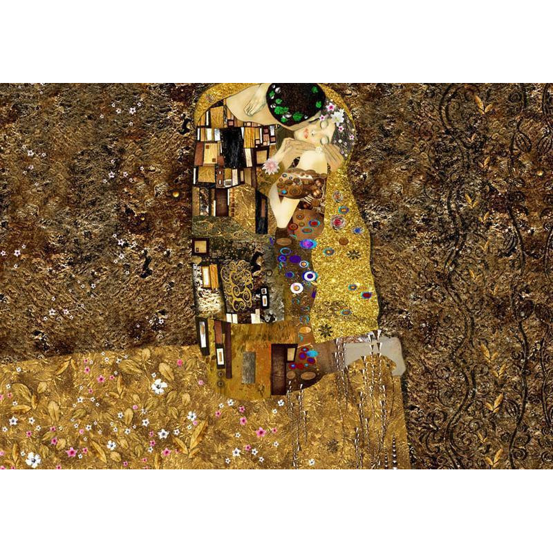 34,00 €Carta da parati - Klimt inspiration: Golden Kiss