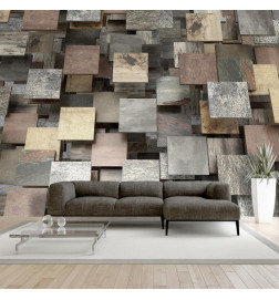Wall Mural - Square Structure