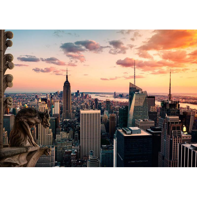 34,00 €Carta da parati - New York: The skyscrapers and sunset
