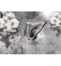 Fotobehang - Arrangement with orchid