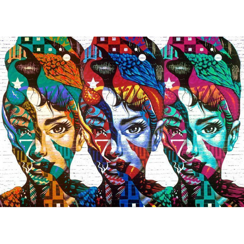 34,00 € Fotomural - Colorful Faces