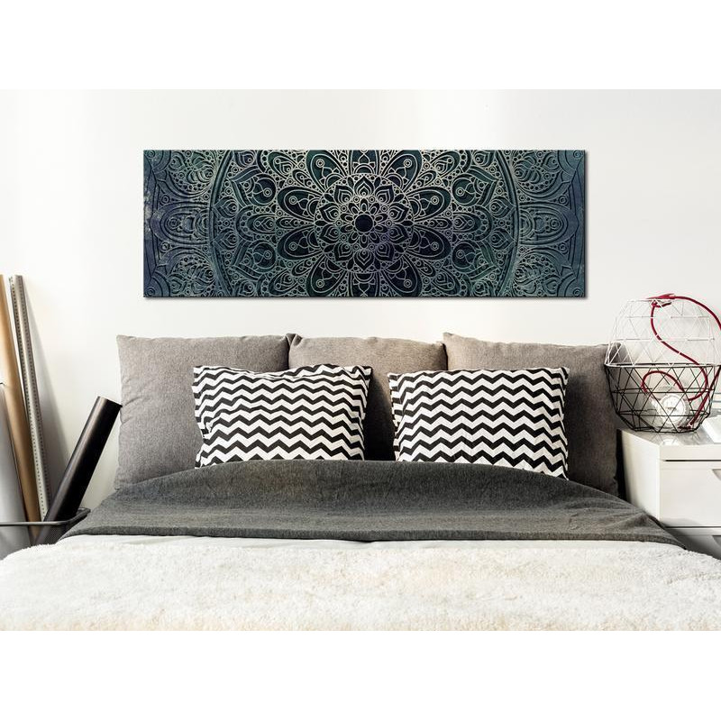 82,90 € Schilderij - Mandala: Malachite Calm