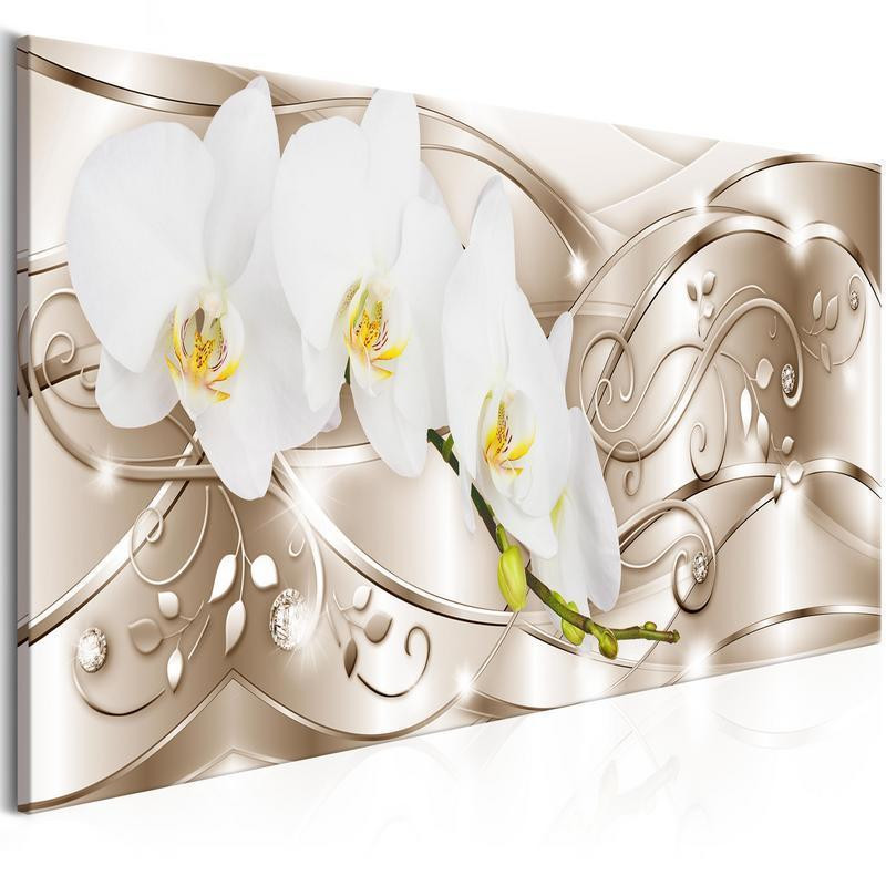 82,90 €Quadro con delle orchidee bianche e elegantissime