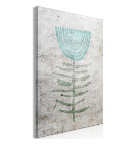 Canvas Print - Blue Lily (1 Part) Vertical