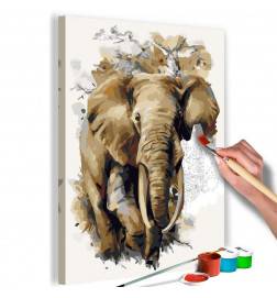 52,00 € DIY canvas painting - Beautiful Giant