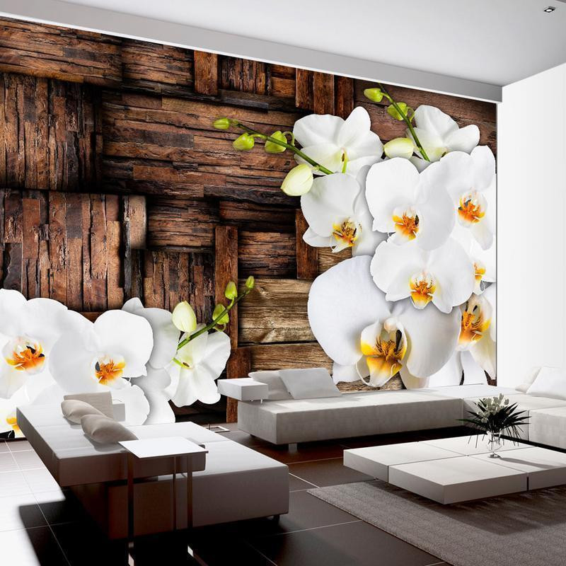 34,00 € Fotobehang - Blooming orchids
