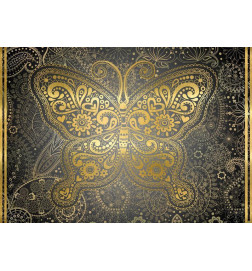 Foto tapete - Golden Butterfly