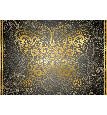 Fototapete - Golden Butterfly