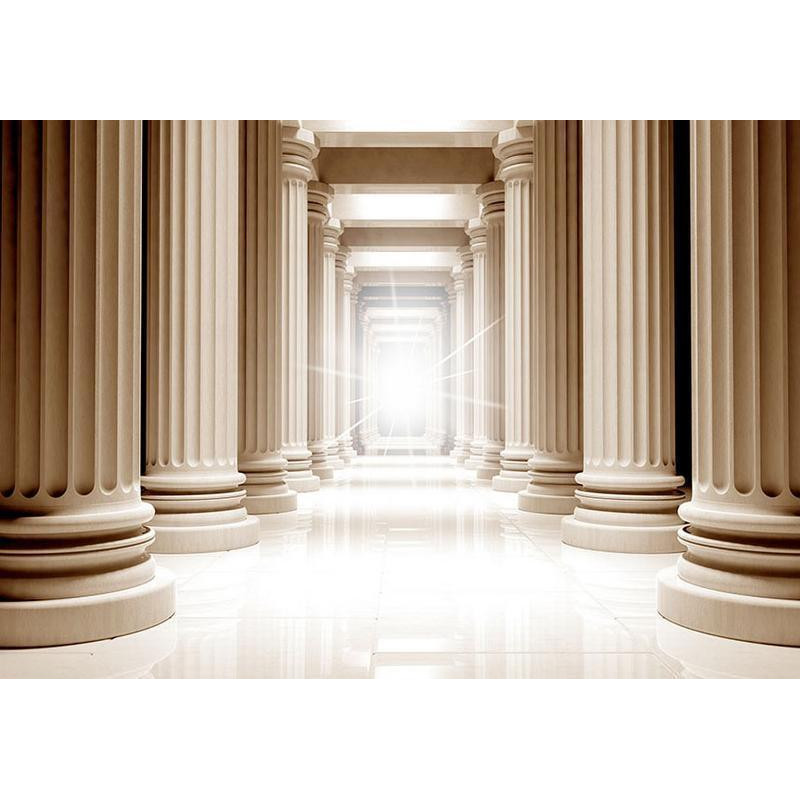 34,00 € Fotobehang - In the Ancient Pantheon - Greek temple architecture with columns