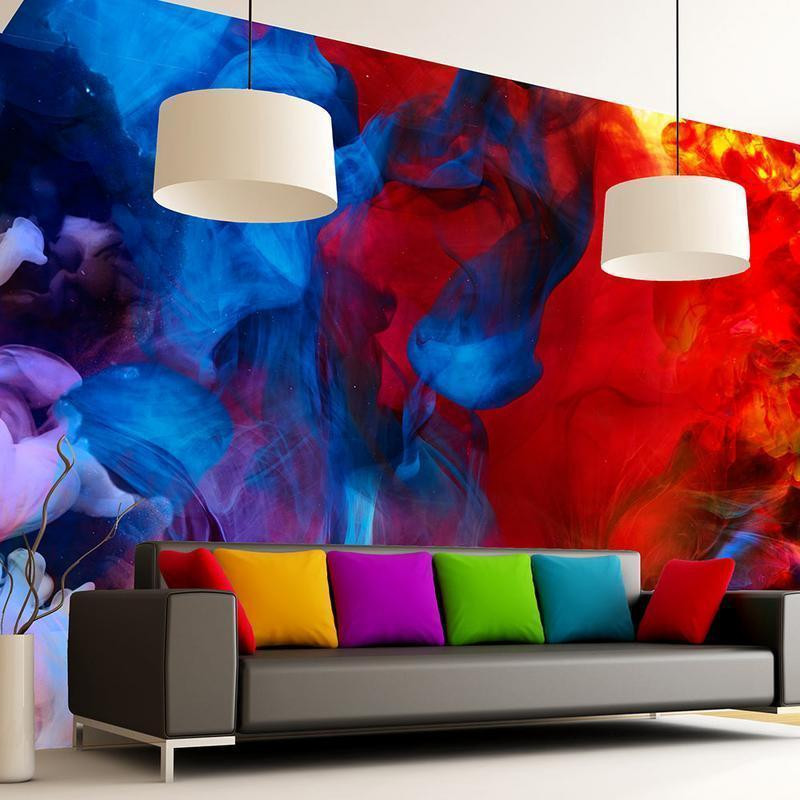 34,00 € Wall Mural - Colored flames