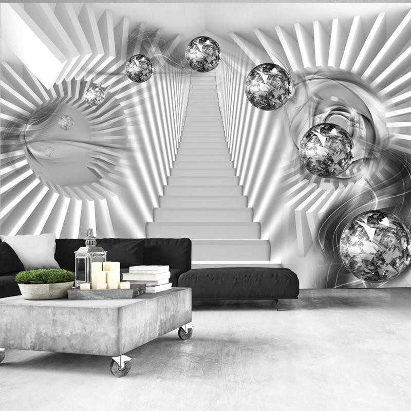 34,00 € Wall Mural - Silver Stairs