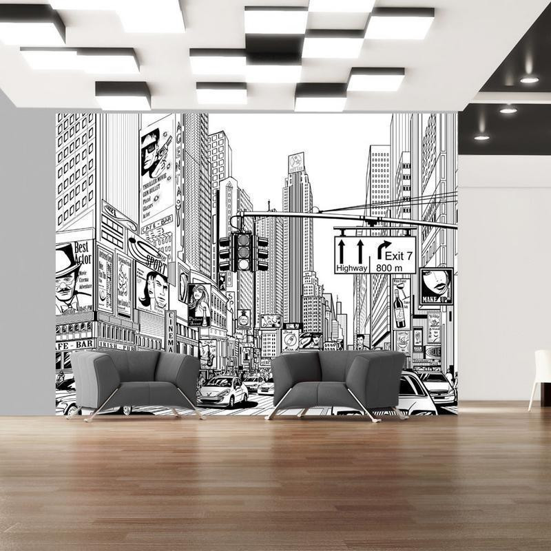73,00 € Wall Mural - Street in New York city