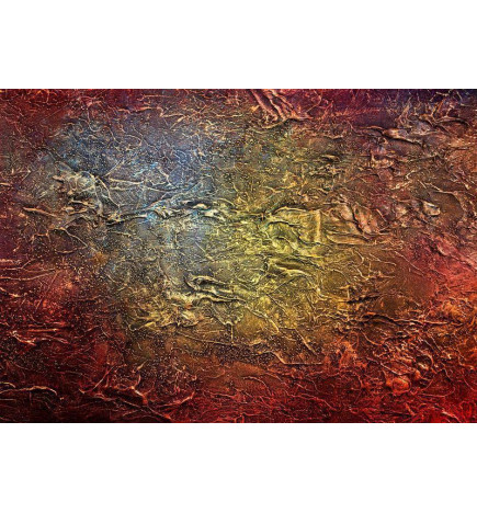 Wall Mural - Red Gold