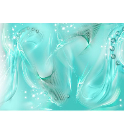 Carta da parati - Enchanted Turquoise