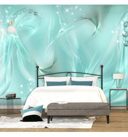Mural de parede - Enchanted Turquoise