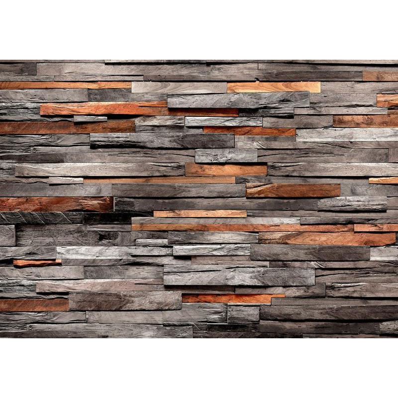 34,00 € Wall Mural - Cedar Smell (Grey and Brown)