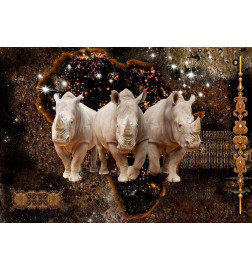 34,00 € Fotobehang - Golden Rhino