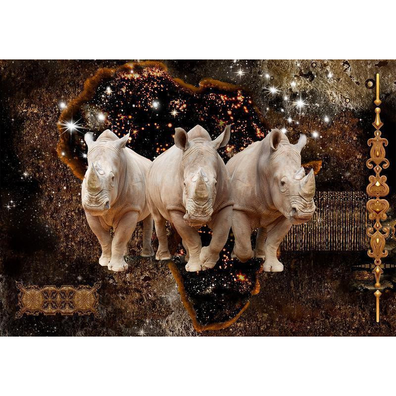34,00 € Fotobehang - Golden Rhino