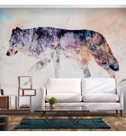 34,00 € Fotobehang - Lonely Wolf