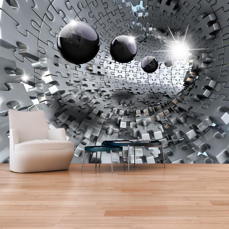 34,00 € Fotobehang - Puzzle - Tunnel