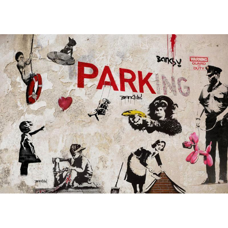 34,00 €Carta da parati - [Banksy] Graffiti Collage
