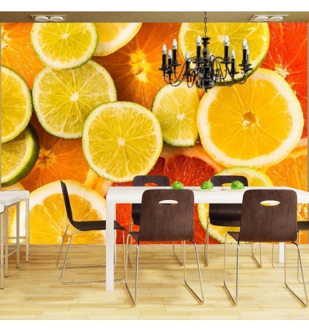 Wall Mural - Citrus fruits