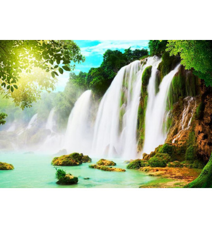 Wall Mural - The beauty of nature: Waterfall