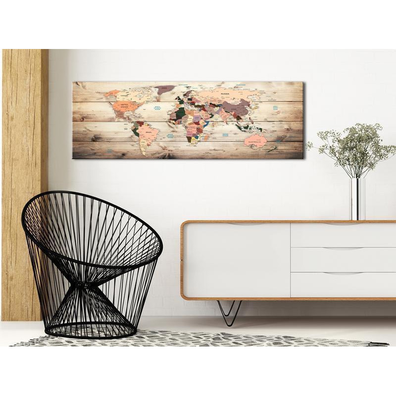 82,90 € Canvas Print - World Maps: Map of Dreams