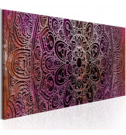 Canvas Print - Mandala: Amethyst Energy