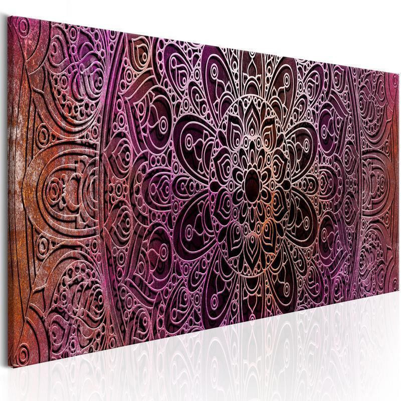 82,90 € Canvas Print - Mandala: Amethyst Energy