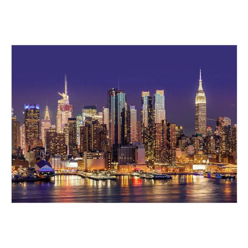 34,00 € Fotomurale în portul New York iluminat - arredalacasa