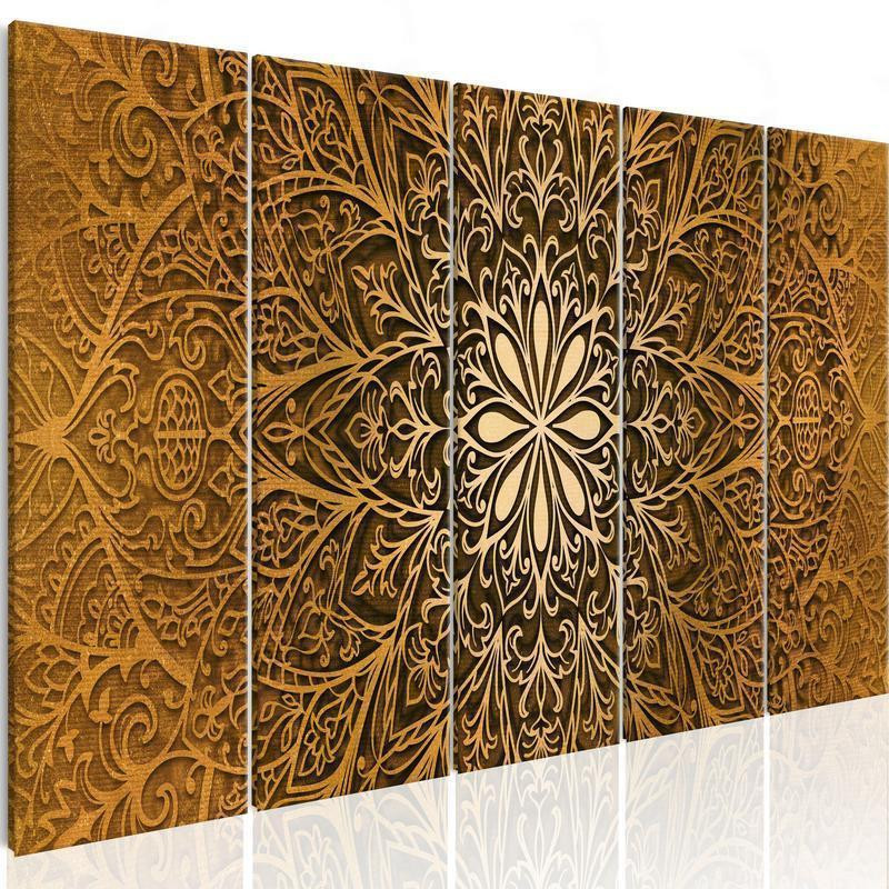 92,90 € Canvas Print - Paper Mandala