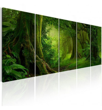 Schilderij - Tropical Jungle