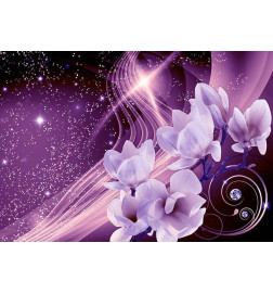 Fotobehang - Purple Milky Way