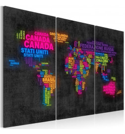 Pilt korkplaadil - Mappa del Mondo