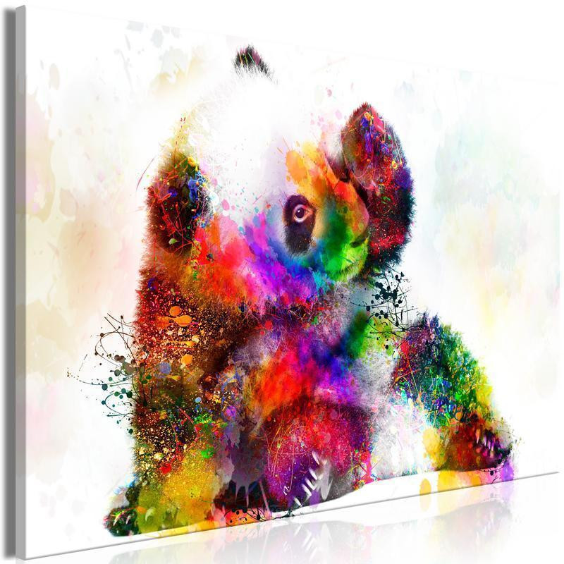31,90 € Canvas Print - Little Panda (1 Part) Wide