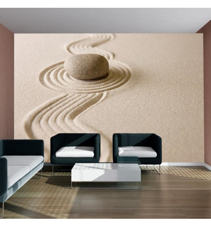 Mural de parede - Zen sand garden