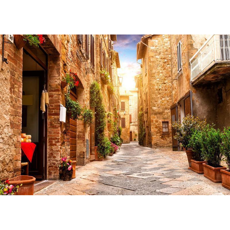 34,00 € Fotobehang - Colourful Street in Tuscany