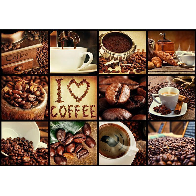34,00 € Foto tapete - Coffee - Collage