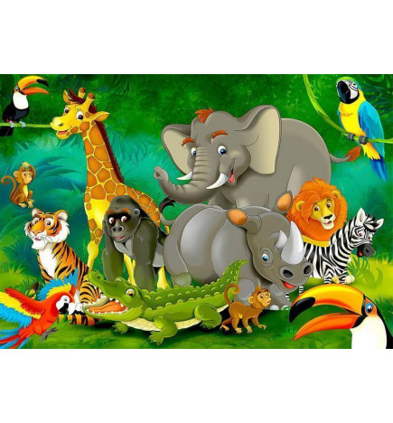 Carta da parati - Colourful Safari