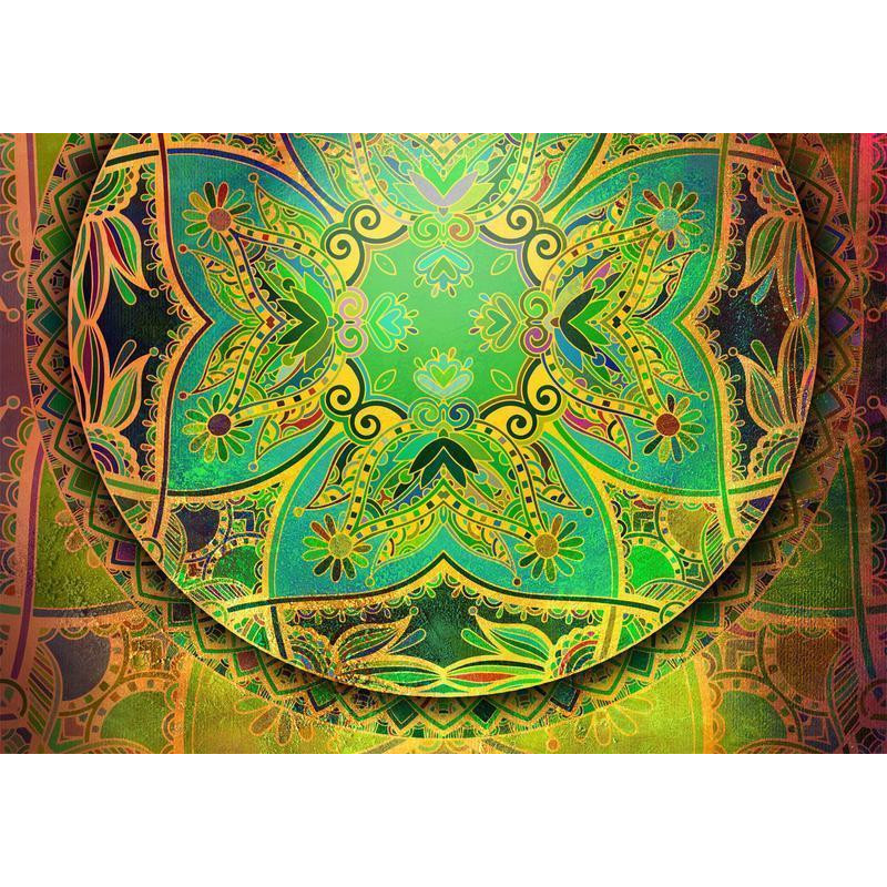 34,00 € Fototapete - Mandala: Emerald Fantasy