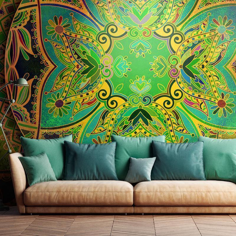 34,00 € Wall Mural - Mandala: Emerald Fantasy