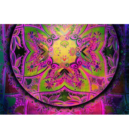 Foto tapete - Mandala: Pink Expression